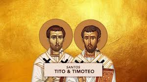 Santi Timoteo e Tito – 26 gennaio